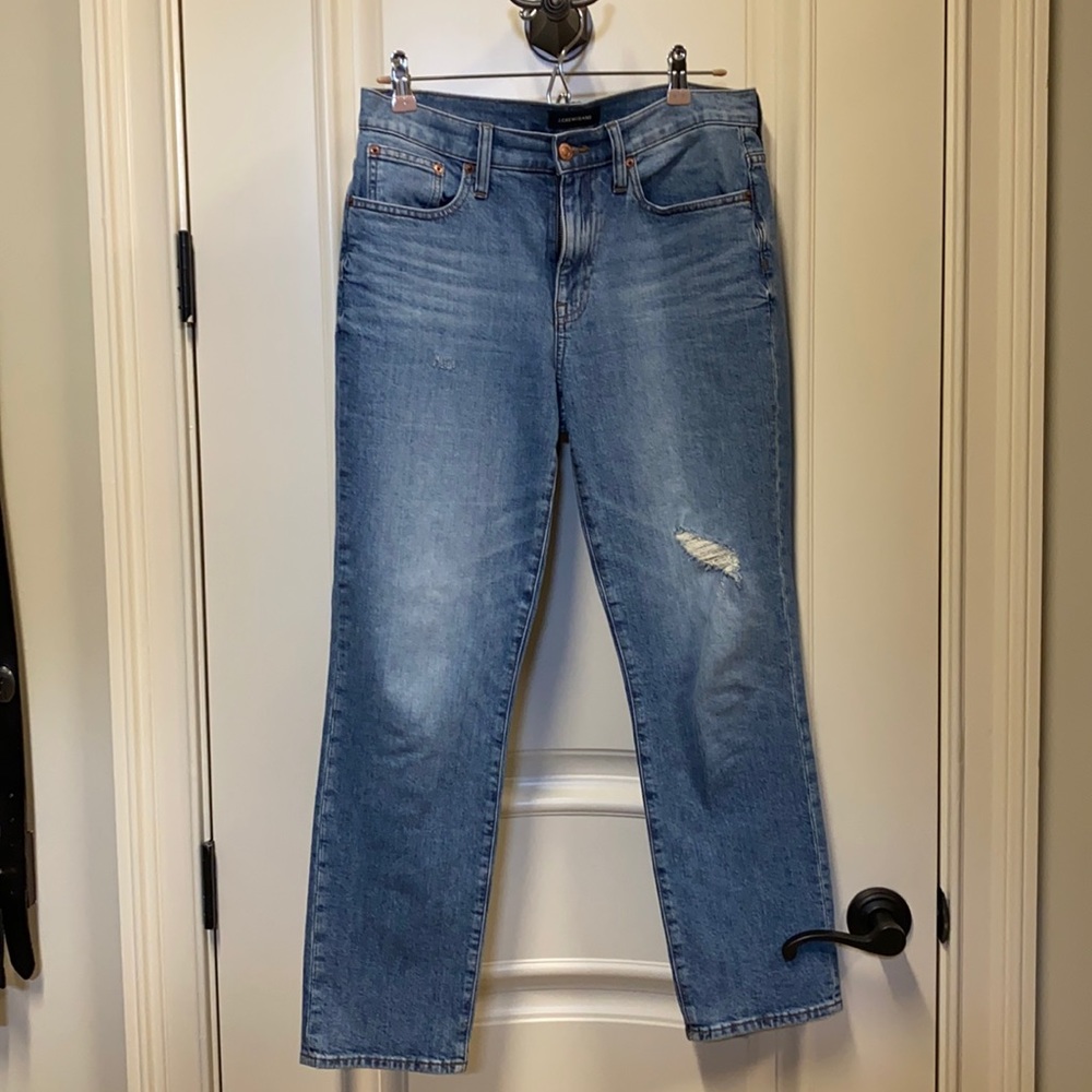 J Crew straight leg jeans